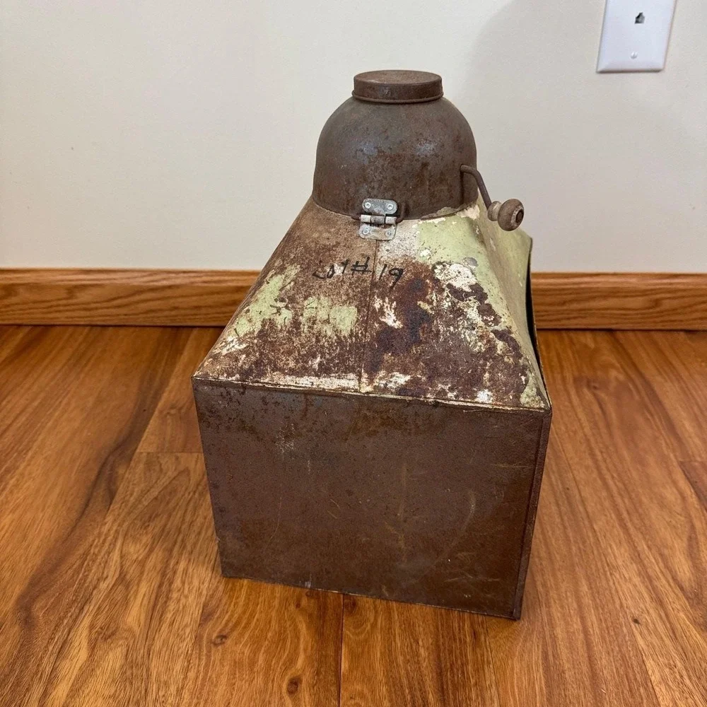 Authentic Hoosier Cabinet Flour bin & sifter bowl Salvage Works Needs Refinished